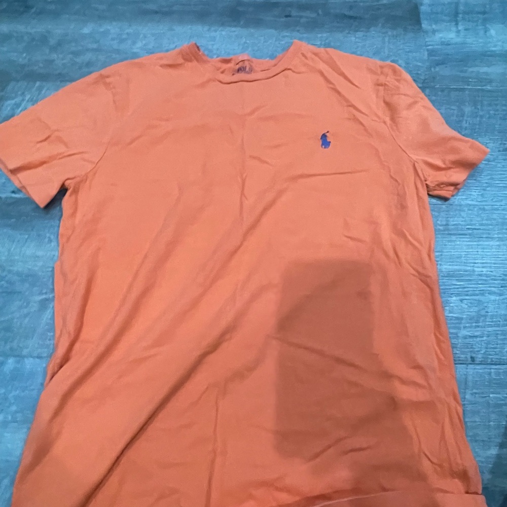 Ralph Lauren Classic Orange Short Sleeve Tee